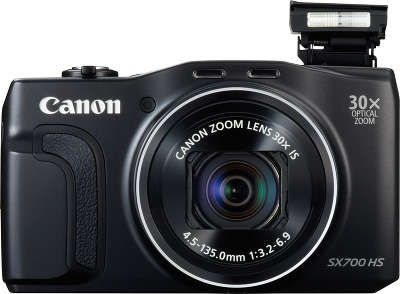 Цифровая фотокамера Canon PowerShot SX700 HS Black