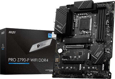 Материнская плата ATX LGA1700 MSI PRO Z790-P WIFI DDR4