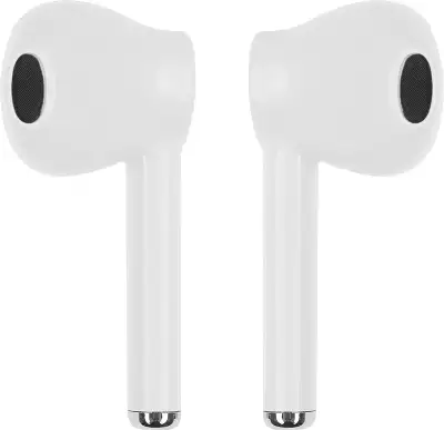 Гарнитура вкладыши Lenovo QT83 белый беспроводные bluetooth в ушной раковине