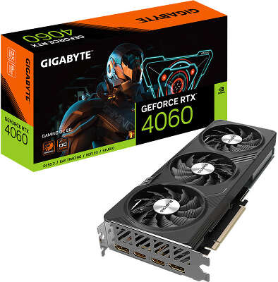 GIGABYTE GeForce RTX­­ 4060 GAMING OC 8G (GV-N4060GAMING OC-8GD)