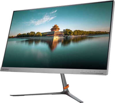 Монитор 24" Lenovo L24q-10 IPS WQHD HDMI, DP серебристый