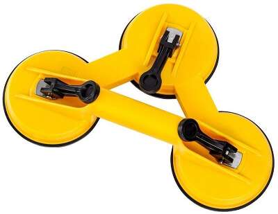 Присоски Deli для стекла (стеклодомкрат) тройная Deli DL-XP23 3*118мм, грузоподъемность 120кг