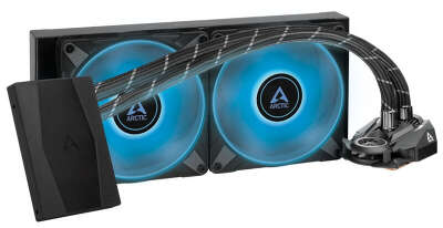 Жидкостное охлаждение Arctic Cooling Liquid Freezer II - 280 RGB with controller, 2x140мм, RGB LED