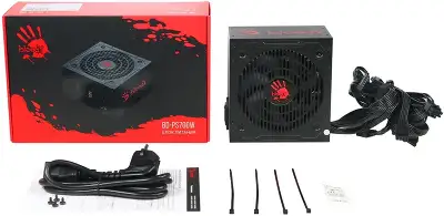 Блок питания Bloody ATX 700W BD-PS700W 80 PLUS WHITE (20+4pin) APFC 120mm fan 6xSATA RTL