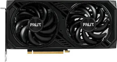 Видеокарта Palit PCI-E 4.0 PA-RTX4060TI DUAL NVIDIA GeForce RTX 4060TI 8Gb 128bit GDDR6 2310/18000 HDMIx1 DPx3 HDCP Ret