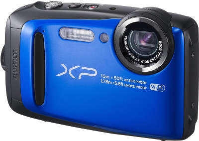 Цифровая фотокамера FujiFilm FinePix XP90 Blue влагозащищенный