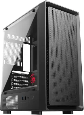 Корпус Bloody BD-CC118 черный без БП mATX 8x120mm 2xUSB2.0 1xUSB3.0 audio bott PSU