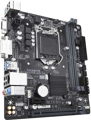 Материнская плата microATX LGA1151v2 GIGABYTE H310M S2V 2.0