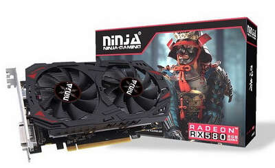Видеокарта Sinotex AMD Radeon RX 580 Ninja 8Gb DDR5 PCI-E DVI, HDMI, DP