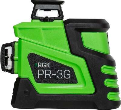 Нивелир лазерн. RGK PR-3G 2кл.лаз. 532нм цв.луч. зеленый (4610011874796)