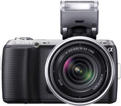 Цифровая фотокамера Sony NEX-C3D Black Double Kit (E16 мм, 18-55 мм)