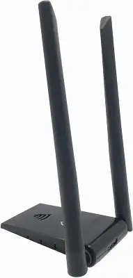 Адаптер Wi-Fi DIGMA DWA-AC13002E, 802.11a/b/g/n/ac, 2.4 / 5 ГГц, до 867 Мбит/с, USB, внешних антенн: 2