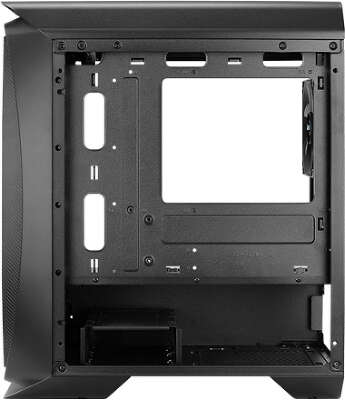 Корпус AeroCool Aero One Mini-G-BK-v1, черный, mATX, Без БП (4710562752366)