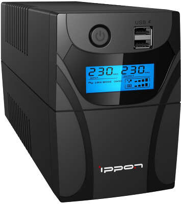 ИБП Ippon Back Power Pro II Euro 650, 650VA, 360W, EURO [1005511]