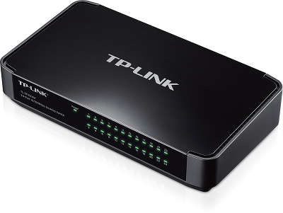 Коммутатор TP-Link Desktop Switch TL-SF1024M неуправляемый настольный 24x10/100BASE-TX