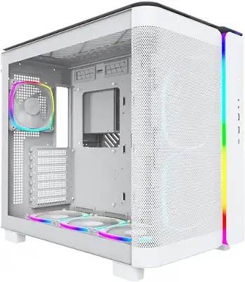 Корпус Montech King 95 Pro белый без БП ATX 7x120mm 2x140mm 2xUSB3.0 audio bott PSU