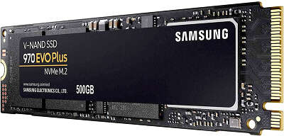 Твердотельный накопитель M.2 NVMe 500Gb Samsung 970 EVO Plus [MZ-V7S500BW]