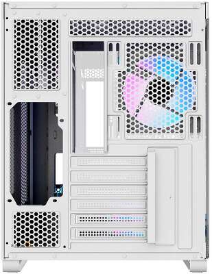 Корпус Case Ocypus Iota C70 WH ARGB ATX win / white / 6 ARGB fans / no PSU /Tempered Glass