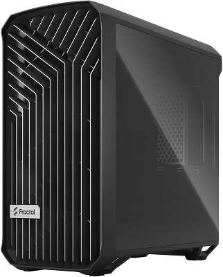 Корпус Fractal Design Torrent Compact Black TG Dark Tint, темно-серый, EATX, Без БП (FD-C-TOR1C-01)
