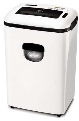 Шредер Office Kit S250 4x35 (секр.P-4) фрагменты 25лист. 38лтр. скрепки скобы пл.карты CD