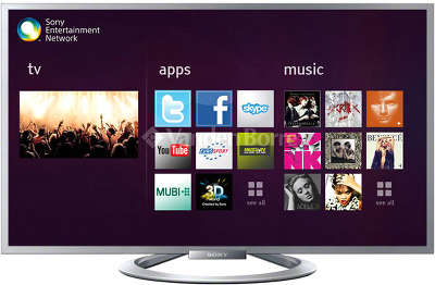 ЖК телевизор Sony 47"/119см KDL-47W807A 3D LED серебристый