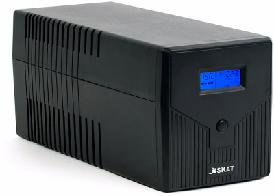 ИБП (456) Бастион SKAT-UPS 1000ВА/600Вт/Line-Interactive/АКБ 7Ачх2/220В/2xC13/3 л.г./МПТ