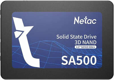 Твердотельный накопитель SATA3 2Tb [NT01SA500-2T0-S3X] (SSD) Netac SA500