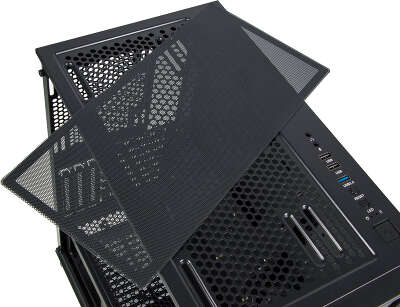 Корпус Formula V-LINE 7713 черный без БП ATX 3x120mm 6x140mm 2xUSB2.0 1xUSB3.0 audio bott PSU