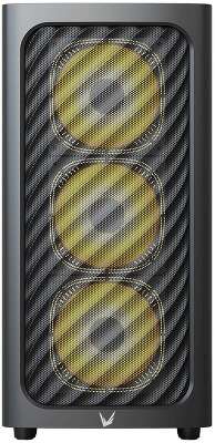 Корпус MidTower FORMULA (AEROCOOL) AIR MESH G3 black (mATX, без БП, ARGB, 3xUSB Type-A+USB Type-C) (AIR MESH G3 (F))
