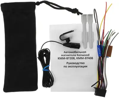 Автомагнитола Kenwood KMM-BT208 1DIN 4x50Вт