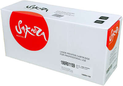 Картридж лазерный SAKURA SA106R01159 (106R01159), черный