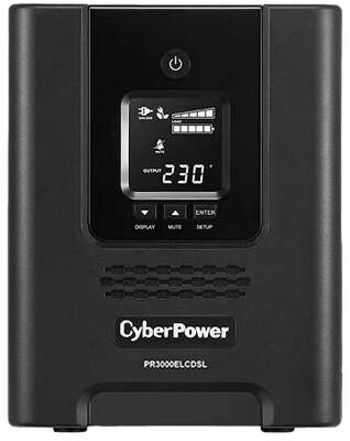 ИБП CyberPower PR3000ELCDSL, 3000VA, 2700W, IEC, черный