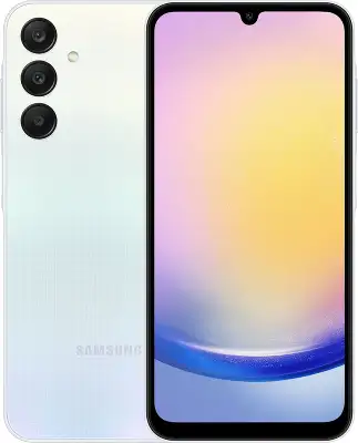 Смартфон Samsung Galaxy A25 5G, Exynos 1280, 6Gb RAM, 128Gb, голубой (SM-A256ELBDSKZ)