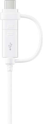 Кабель Samsung USB - microUSB & USB Type-C, White [EP-DG930DWEGRU]