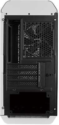 Корпус AeroCool Aero One Mini-G-WT-v1, черный/белый, mATX, Без БП (4710562752373)