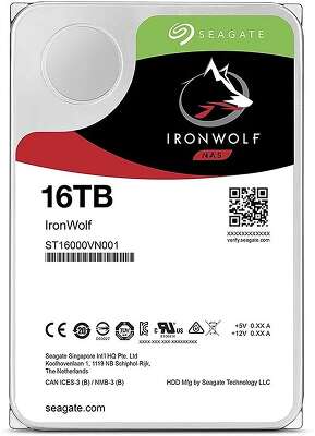 Жесткий диск Seagate IronWolf NAS ST16000VN001 16TB 3.5
