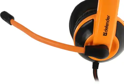 Гарнитура GAMING WARHEAD G-120 BLACK/ORANGE 64099 DEFENDER