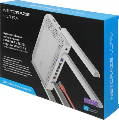 Роутер Wi-Fi 7 Netcraze Ultra (NC-1812)