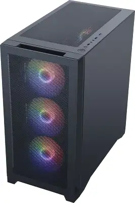 Корпус Accord AM08 черный без БП mATX 4x120mm 2x140mm 2xUSB2.0 1xUSB3.0 audio bott PSU
