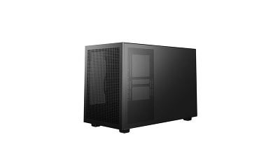 корпус Deepcool CH260 без БП, боковое окно (закаленное стекло), черный, MICRO ATX/MINI-ITX