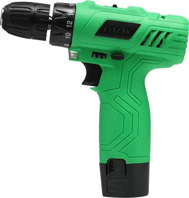 Дрель-шуруповерт Zitrek Green 12-Li-ion аккум. патрон:быстрозажимной (063-4041)
