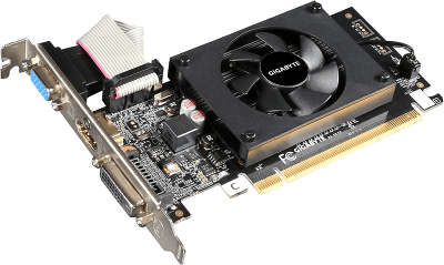 Видеокарта Gigabyte PCI-E GV-N710D3-1GL nVidia GeForce GT 710 1024Mb DDR3 low profile