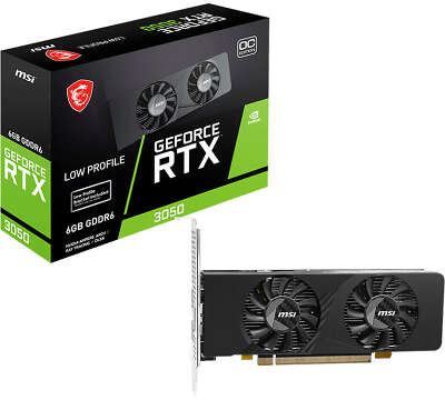 Видеокарта/ GeForce RTX 3050 LP E 6G OC