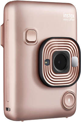 Цифровая фотокамера моментальной печати FujiFilm INSTAX.Mini Liplay Blush Gold