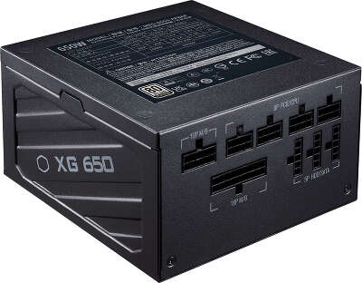 Блок питания Cooler Master ATX 650W XG650 80+ platinum (20+4pin) APFC 135mm fan 12xSATA Cab Manag RTL