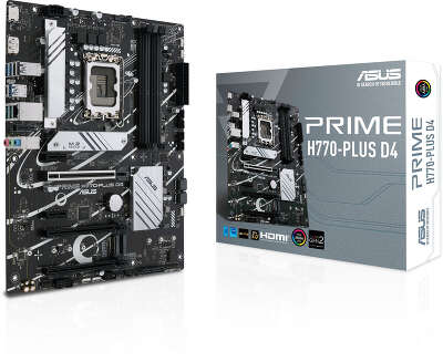 Материнская плата ATX LGA1700 ASUS PRIME H770-PLUS D4