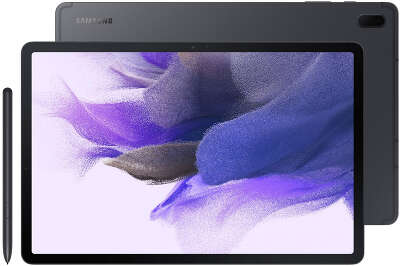 Планшетный компьютер 12.4" Samsung Galaxy Tab S7 FE SM-T735, LTE, 64G, Black [SM-T735NZKASER]