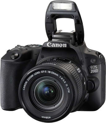 Цифровая фотокамера Canon EOS-200D Kit (EF-S18-55 мм IS STM)