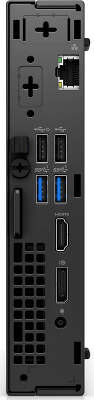 Неттоп Dell Optiplex 7010 Micro i3 13100T (2.5) 16Gb SSD512Gb UHDG 730 Windows 11 Pro GbitEth WiFi BT 260W мышь клавиатура черный (7010-3651)