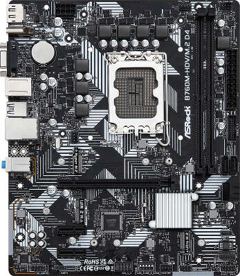 Материнская плата mATX LGA1700 ASRock B760M-HDV/M.2 D4